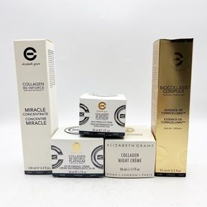 NWT Elizabeth Grant 5 pc Age Defying Luxury Skin Care Set collagen torricelumn